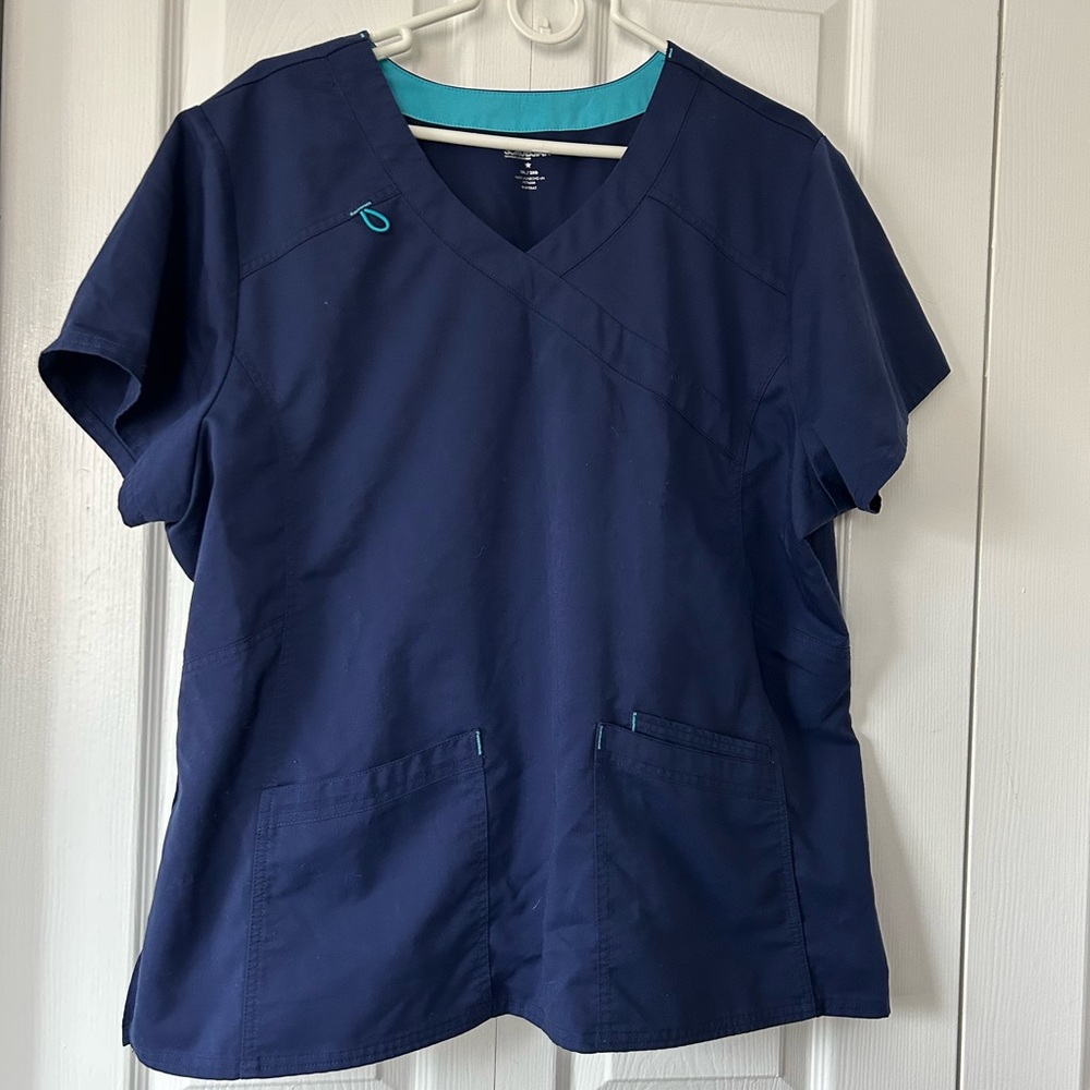 SOLD*** Blue scrub top Scrubstar